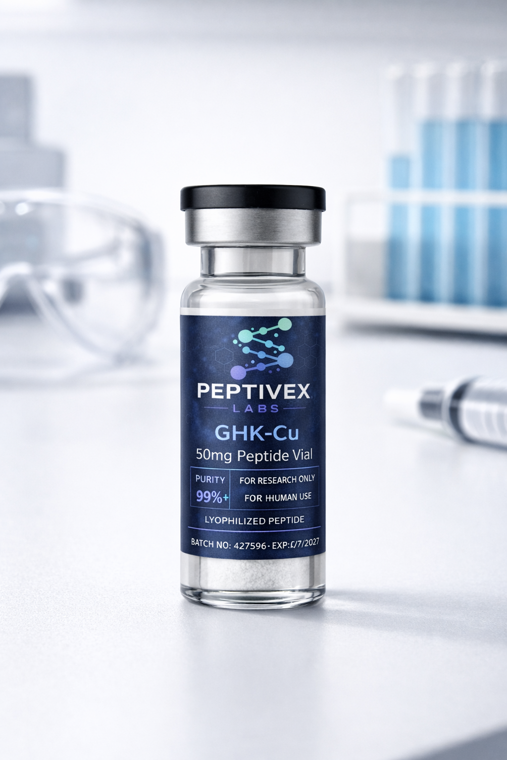 GHK-Cu – 50mg Peptide Vial